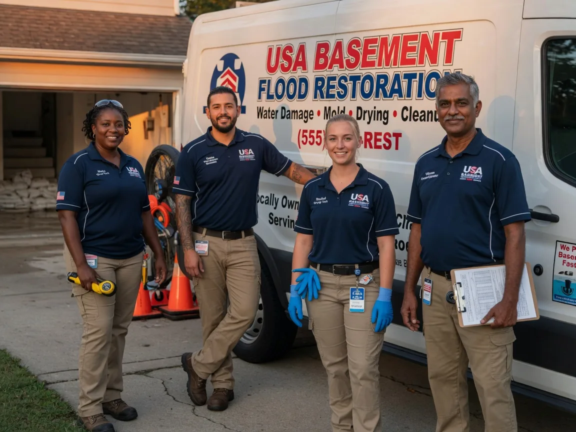 Basement Flood Cleanup company in Walters, OK